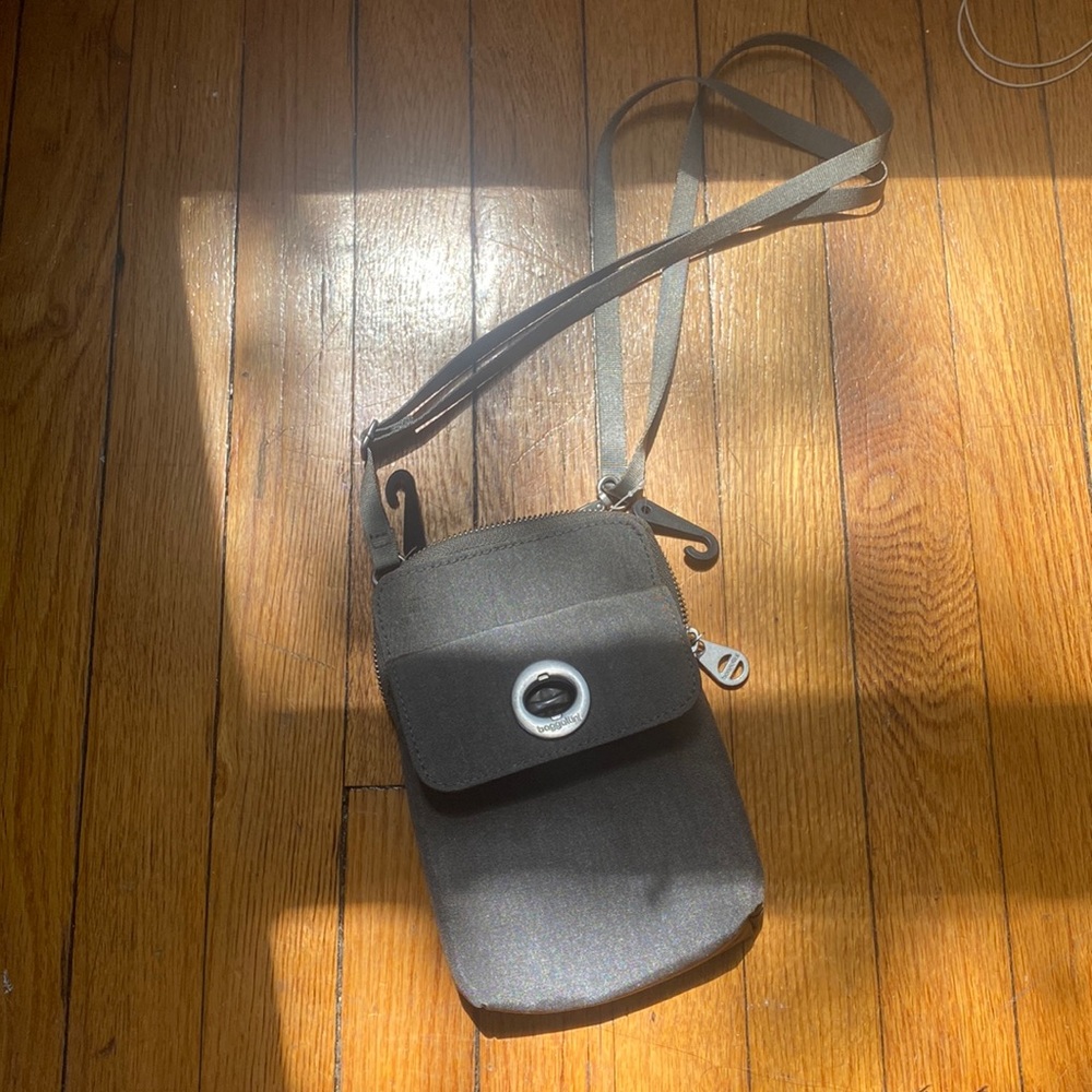 Grey purse